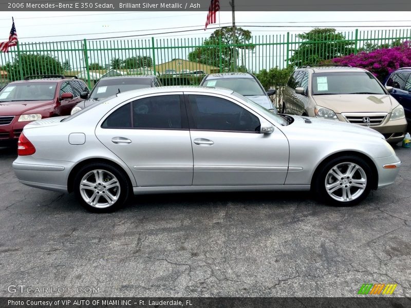 Brilliant Silver Metallic / Ash 2006 Mercedes-Benz E 350 Sedan