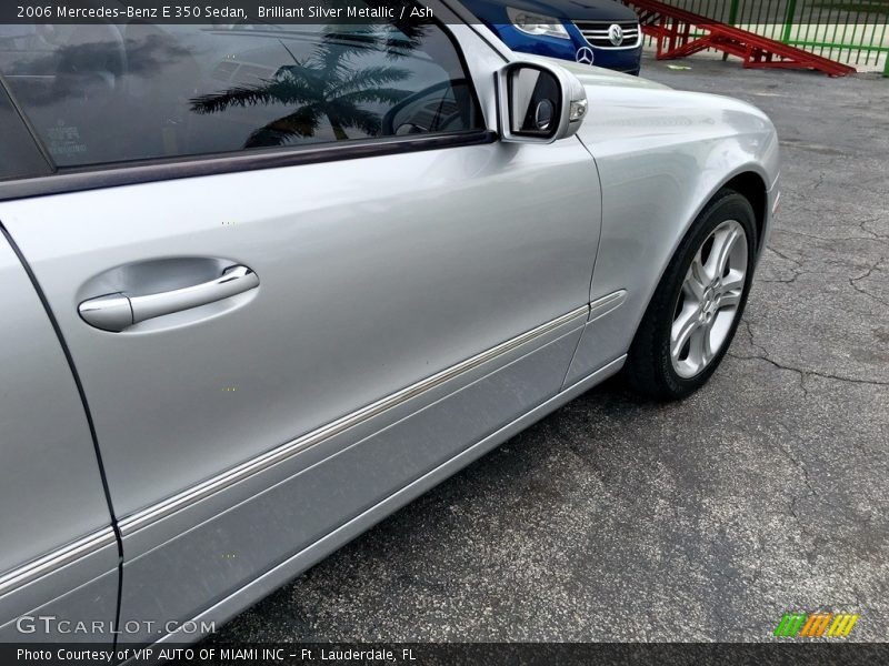 Brilliant Silver Metallic / Ash 2006 Mercedes-Benz E 350 Sedan