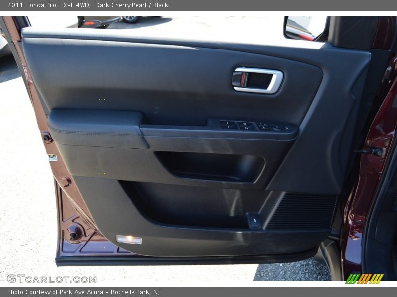 Dark Cherry Pearl / Black 2011 Honda Pilot EX-L 4WD