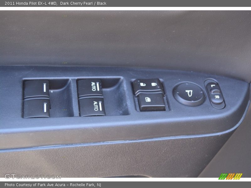 Dark Cherry Pearl / Black 2011 Honda Pilot EX-L 4WD