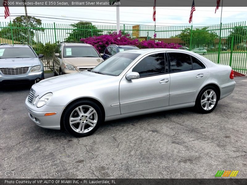 Brilliant Silver Metallic / Ash 2006 Mercedes-Benz E 350 Sedan