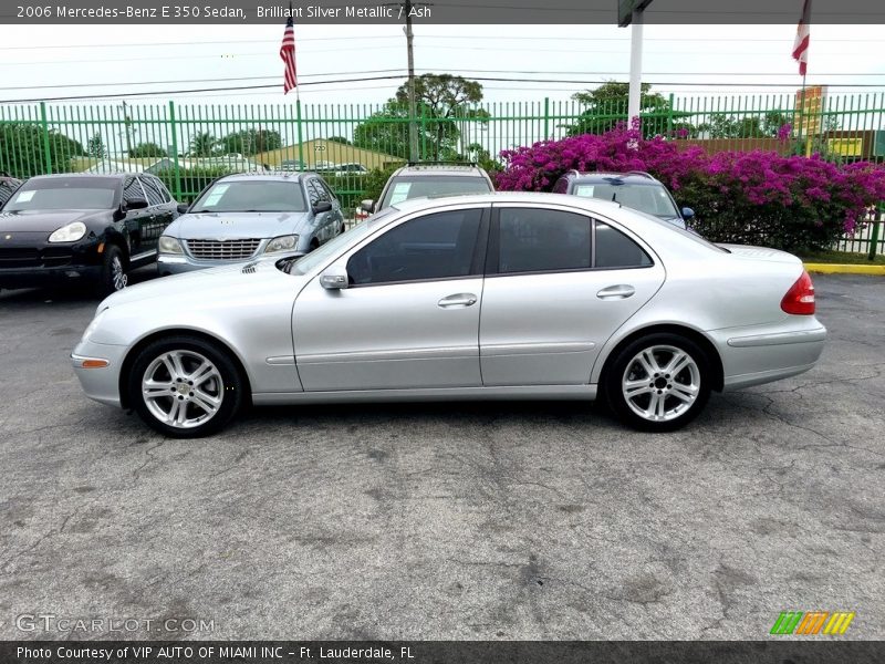 Brilliant Silver Metallic / Ash 2006 Mercedes-Benz E 350 Sedan