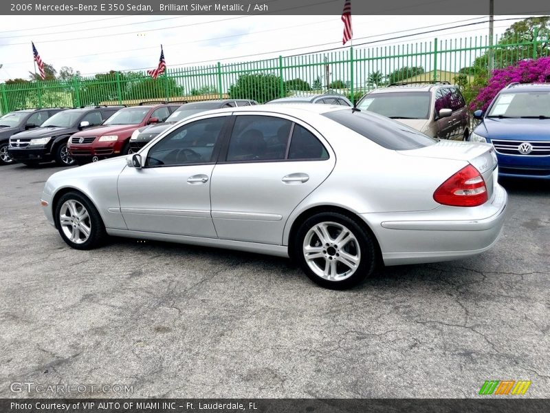 Brilliant Silver Metallic / Ash 2006 Mercedes-Benz E 350 Sedan