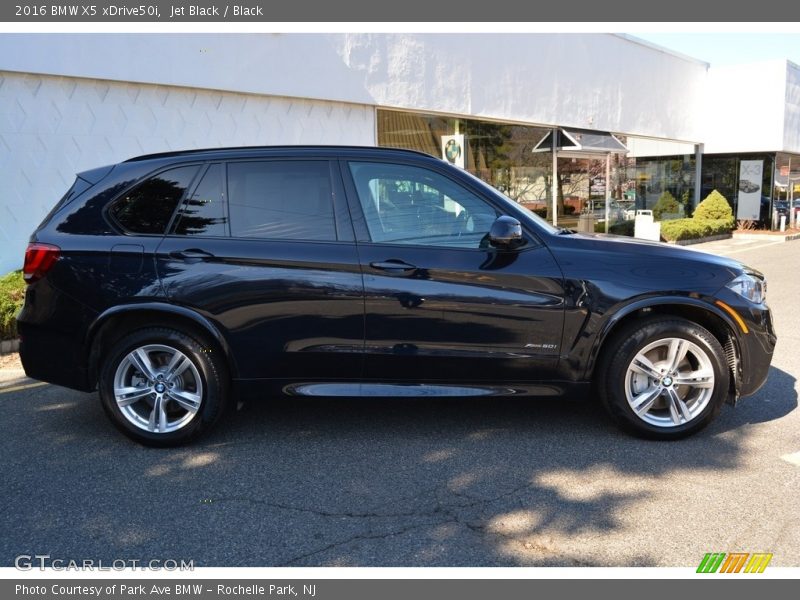 Jet Black / Black 2016 BMW X5 xDrive50i