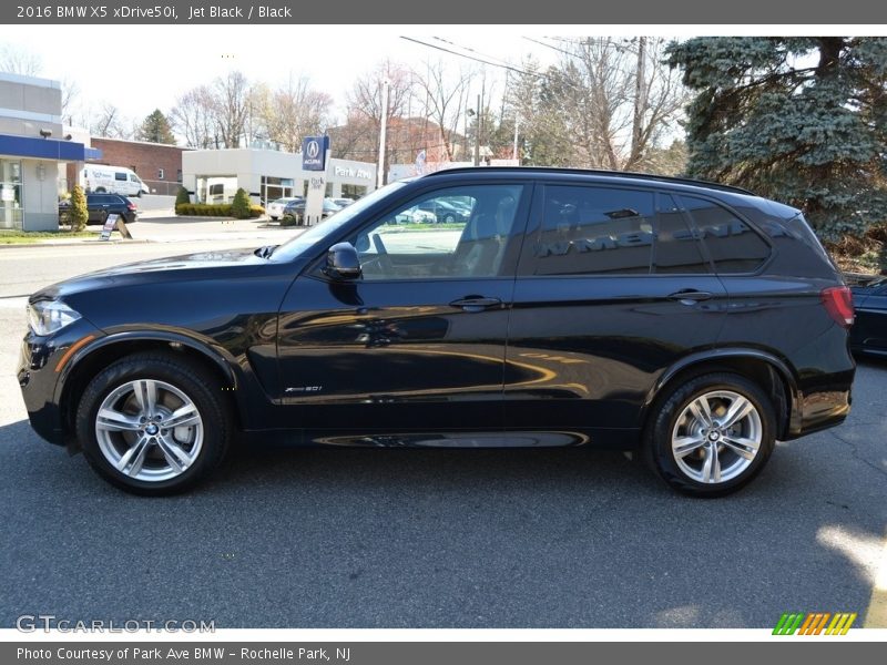 Jet Black / Black 2016 BMW X5 xDrive50i