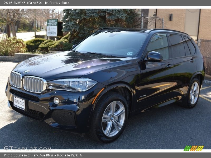Jet Black / Black 2016 BMW X5 xDrive50i
