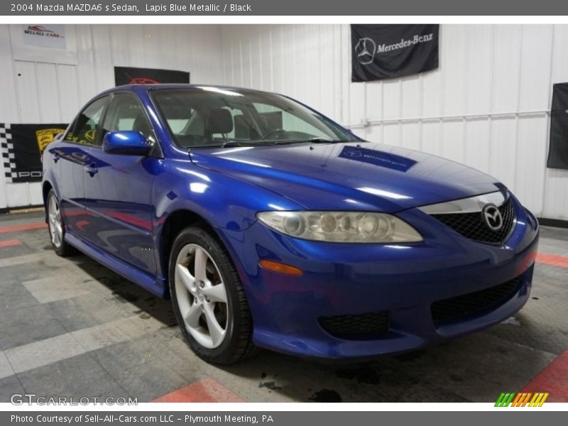 Lapis Blue Metallic / Black 2004 Mazda MAZDA6 s Sedan