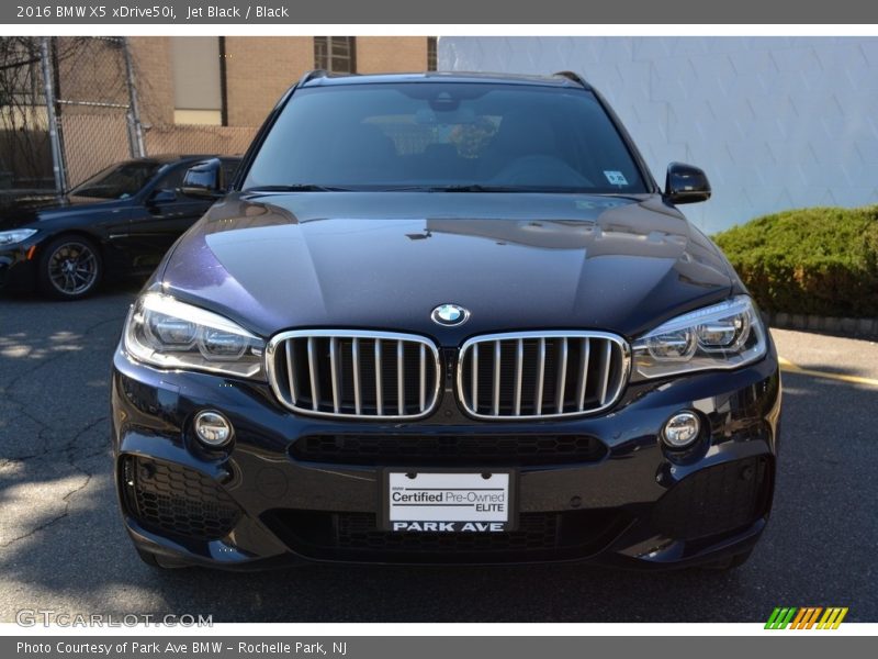 Jet Black / Black 2016 BMW X5 xDrive50i
