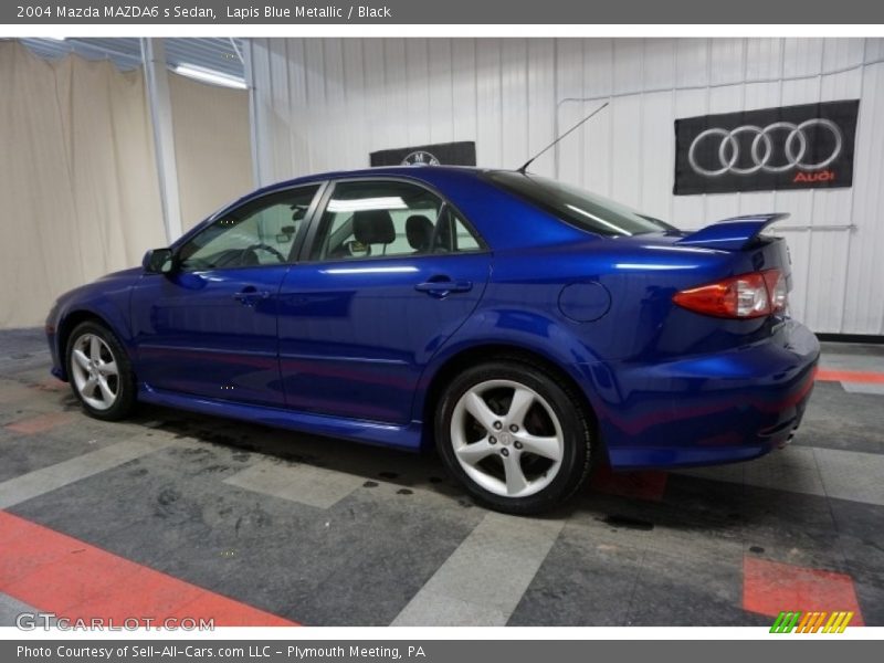 Lapis Blue Metallic / Black 2004 Mazda MAZDA6 s Sedan
