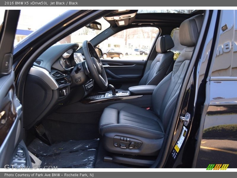 Jet Black / Black 2016 BMW X5 xDrive50i