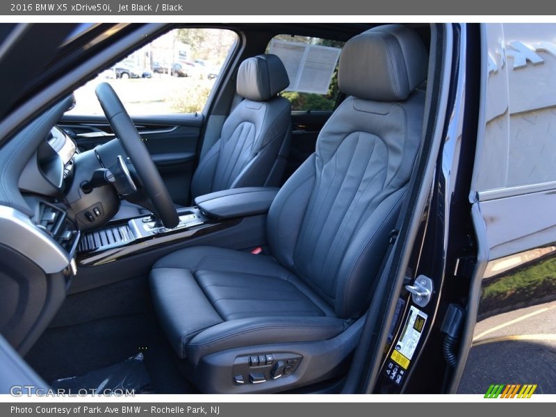 Jet Black / Black 2016 BMW X5 xDrive50i