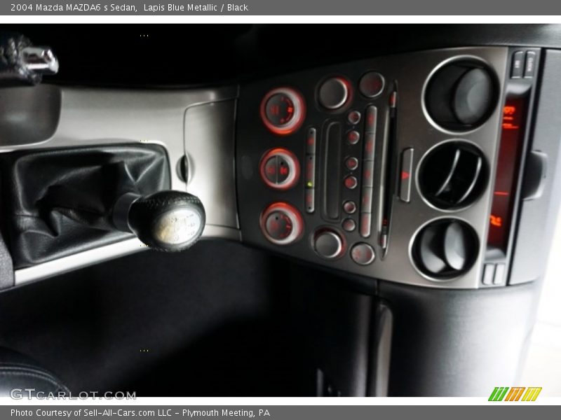 Lapis Blue Metallic / Black 2004 Mazda MAZDA6 s Sedan