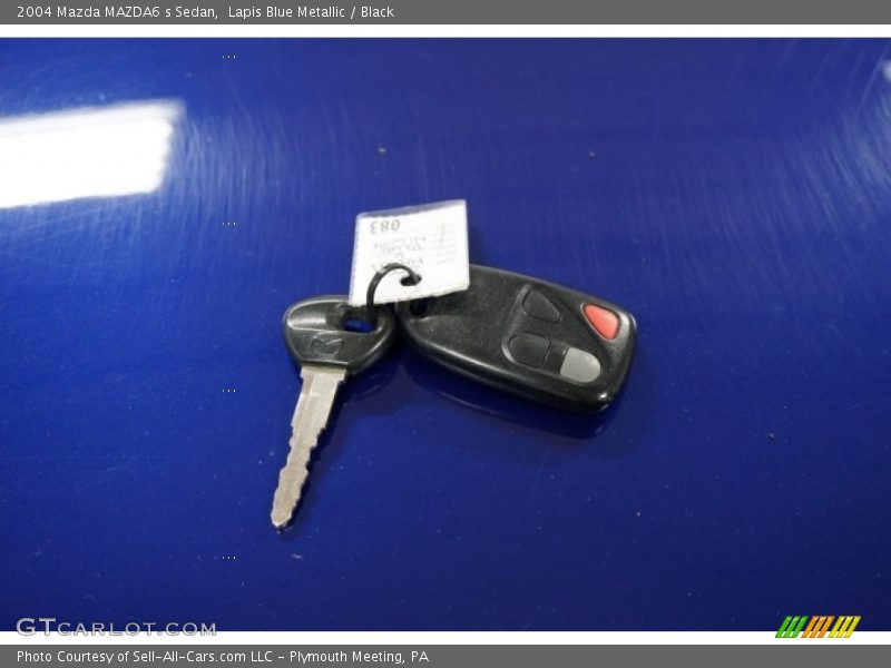 Lapis Blue Metallic / Black 2004 Mazda MAZDA6 s Sedan
