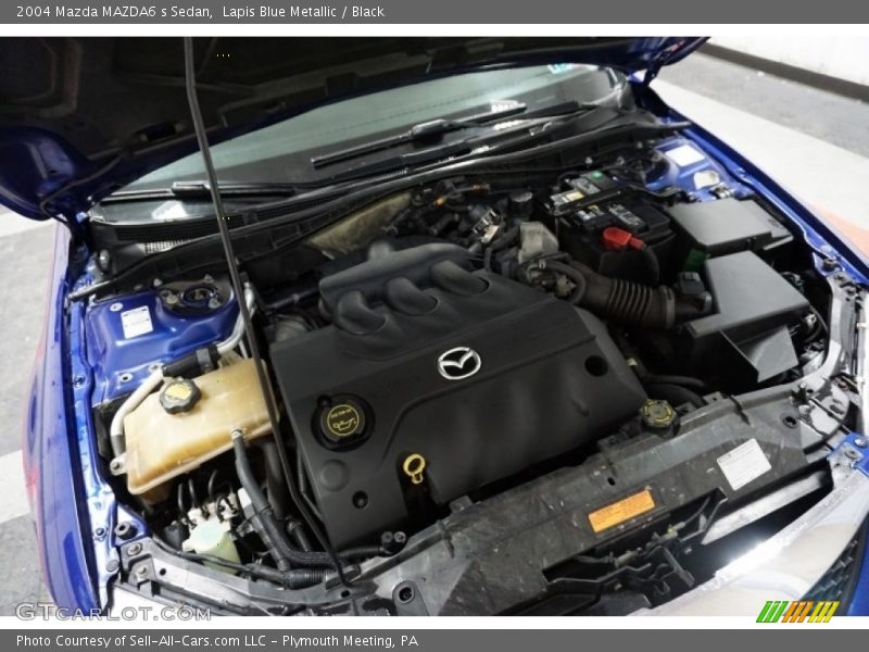 Lapis Blue Metallic / Black 2004 Mazda MAZDA6 s Sedan