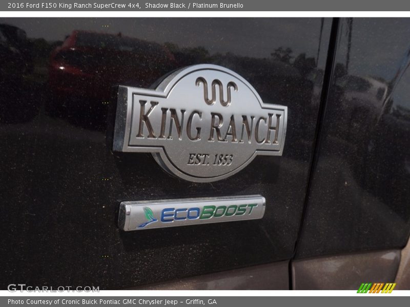 Shadow Black / Platinum Brunello 2016 Ford F150 King Ranch SuperCrew 4x4