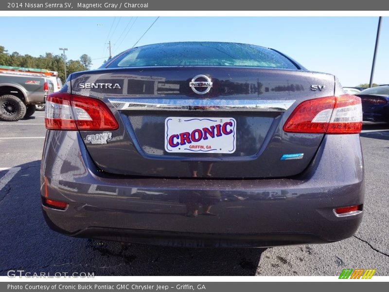 Magnetic Gray / Charcoal 2014 Nissan Sentra SV