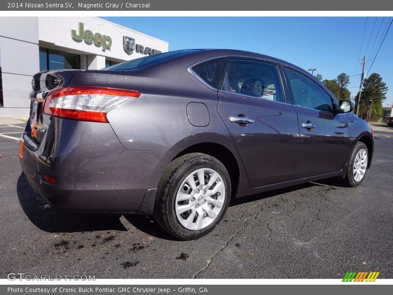 Magnetic Gray / Charcoal 2014 Nissan Sentra SV