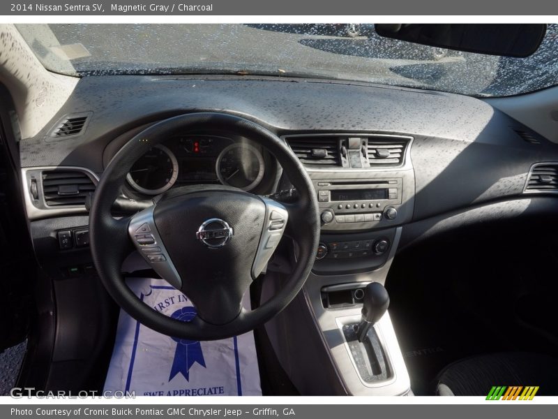 Magnetic Gray / Charcoal 2014 Nissan Sentra SV