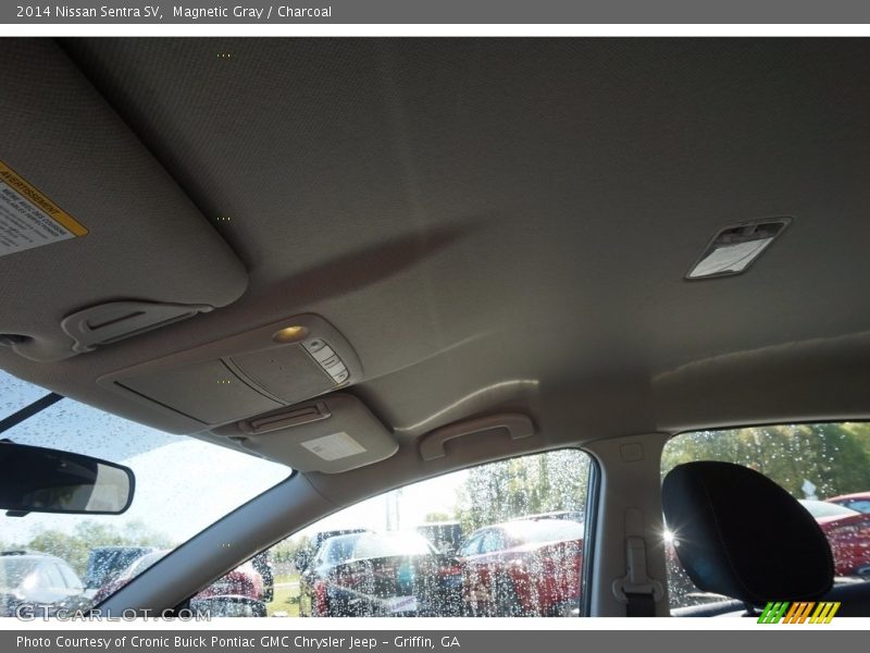 Magnetic Gray / Charcoal 2014 Nissan Sentra SV