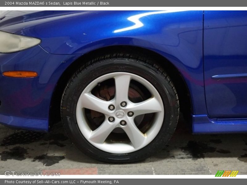 Lapis Blue Metallic / Black 2004 Mazda MAZDA6 s Sedan