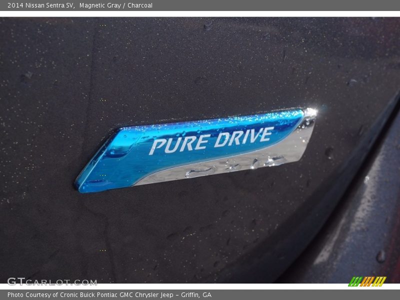 Magnetic Gray / Charcoal 2014 Nissan Sentra SV