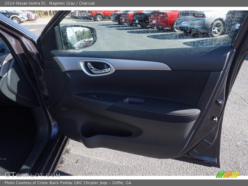 Magnetic Gray / Charcoal 2014 Nissan Sentra SV