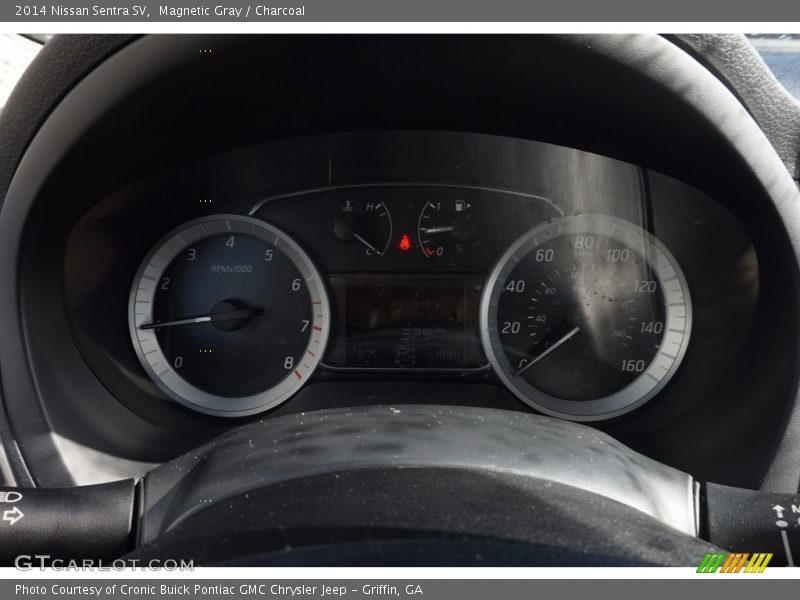 Magnetic Gray / Charcoal 2014 Nissan Sentra SV