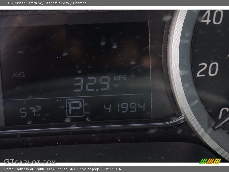 Magnetic Gray / Charcoal 2014 Nissan Sentra SV