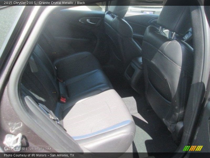 Granite Crystal Metallic / Black 2015 Chrysler 200 S