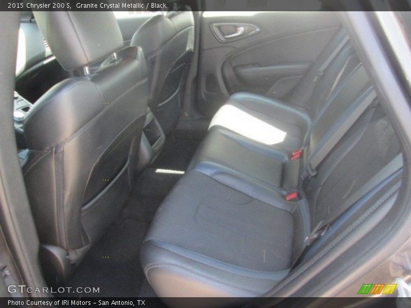 Granite Crystal Metallic / Black 2015 Chrysler 200 S