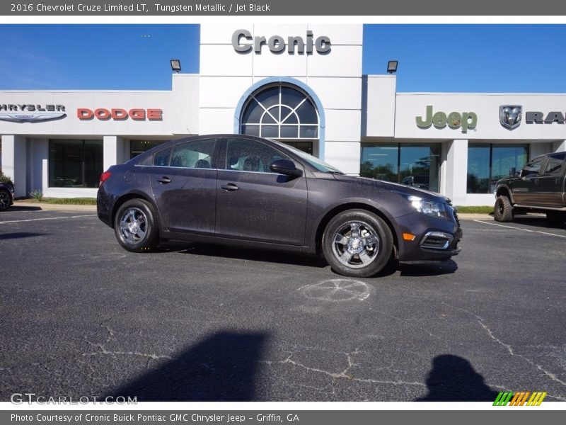Tungsten Metallic / Jet Black 2016 Chevrolet Cruze Limited LT