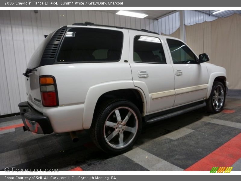 Summit White / Gray/Dark Charcoal 2005 Chevrolet Tahoe LT 4x4