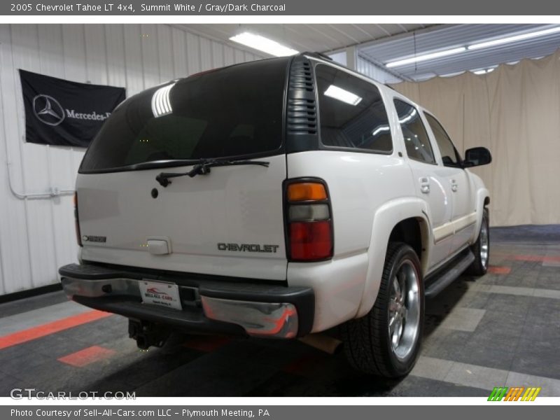Summit White / Gray/Dark Charcoal 2005 Chevrolet Tahoe LT 4x4
