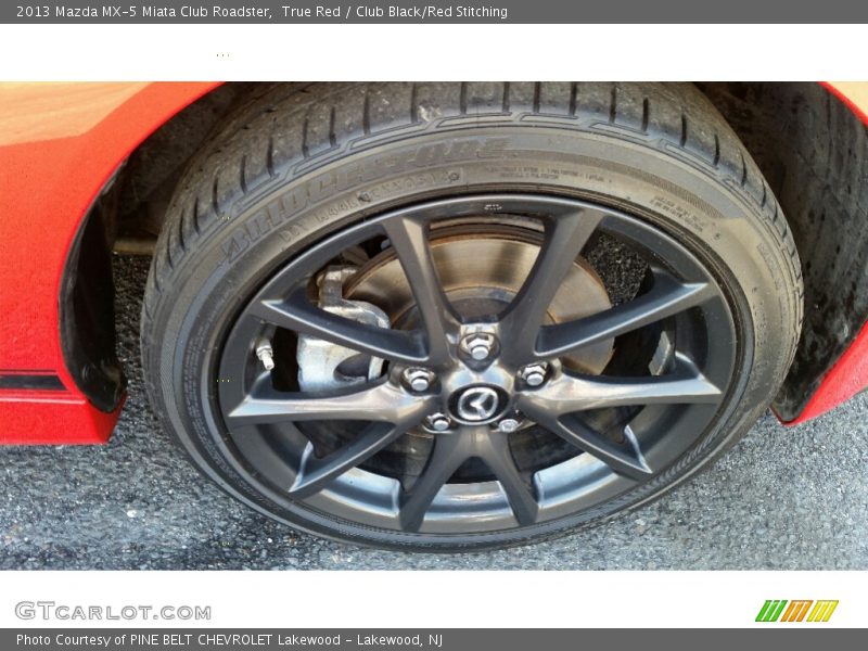True Red / Club Black/Red Stitching 2013 Mazda MX-5 Miata Club Roadster