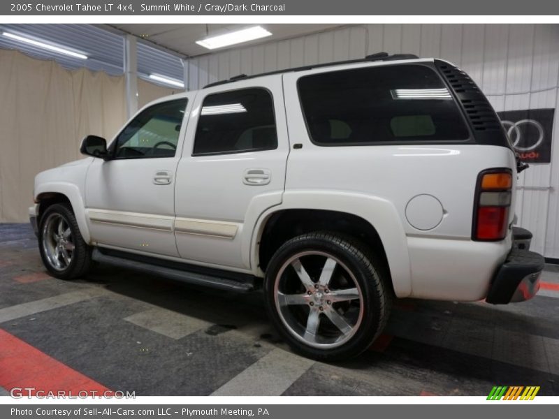 Summit White / Gray/Dark Charcoal 2005 Chevrolet Tahoe LT 4x4