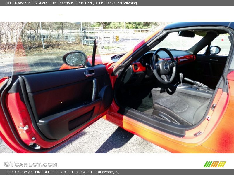 True Red / Club Black/Red Stitching 2013 Mazda MX-5 Miata Club Roadster
