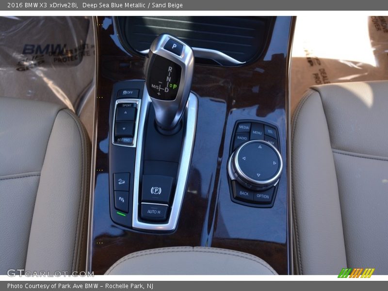 Deep Sea Blue Metallic / Sand Beige 2016 BMW X3 xDrive28i