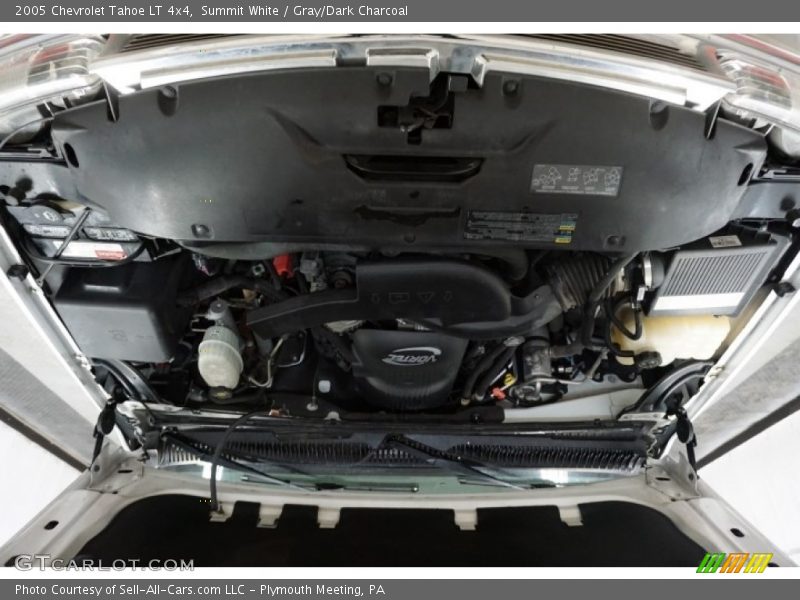Summit White / Gray/Dark Charcoal 2005 Chevrolet Tahoe LT 4x4