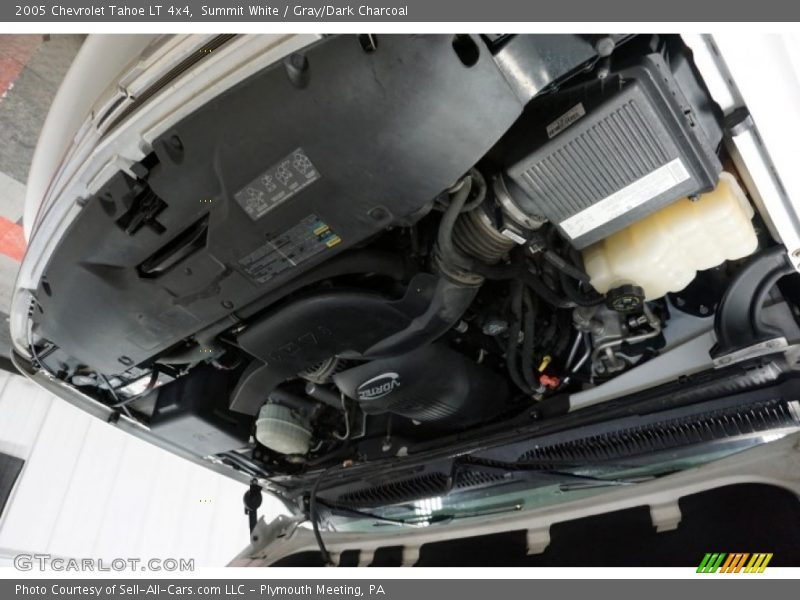 Summit White / Gray/Dark Charcoal 2005 Chevrolet Tahoe LT 4x4