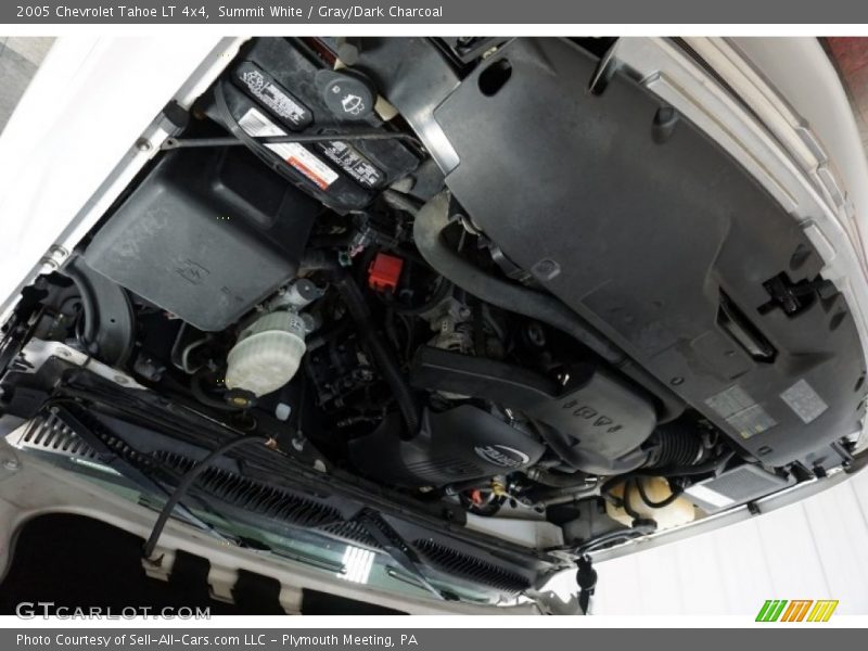 Summit White / Gray/Dark Charcoal 2005 Chevrolet Tahoe LT 4x4