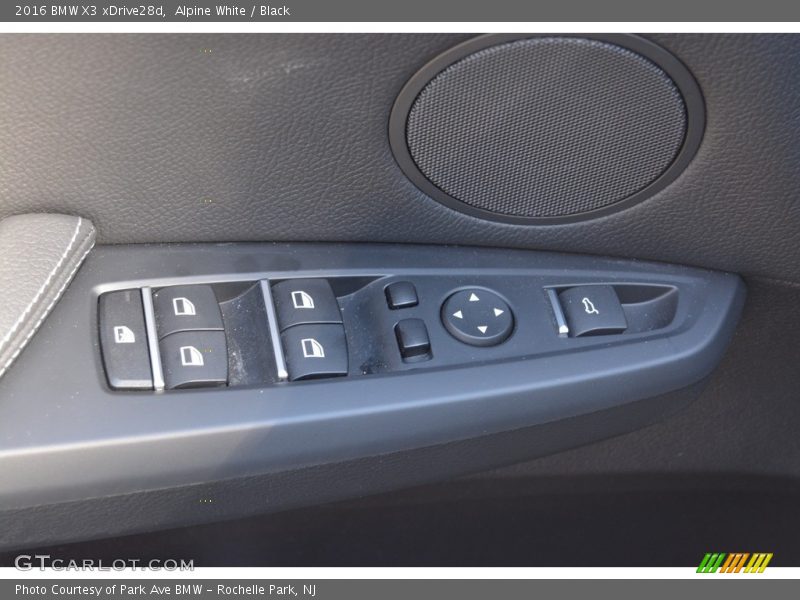 Controls of 2016 X3 xDrive28d