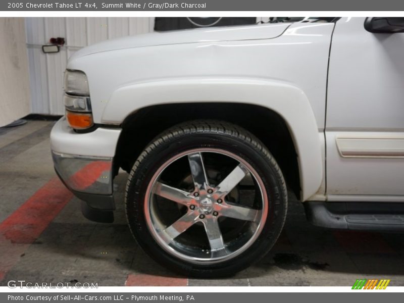 Summit White / Gray/Dark Charcoal 2005 Chevrolet Tahoe LT 4x4