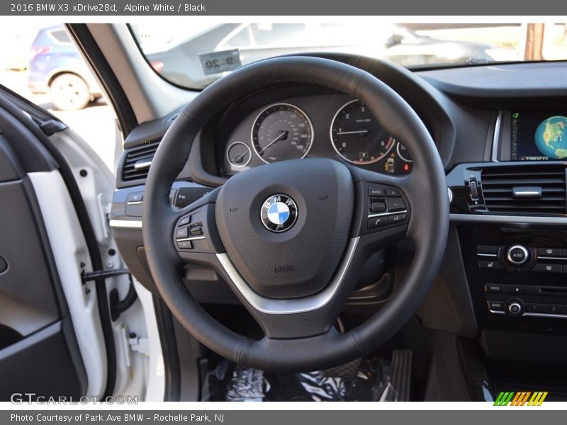  2016 X3 xDrive28d Steering Wheel