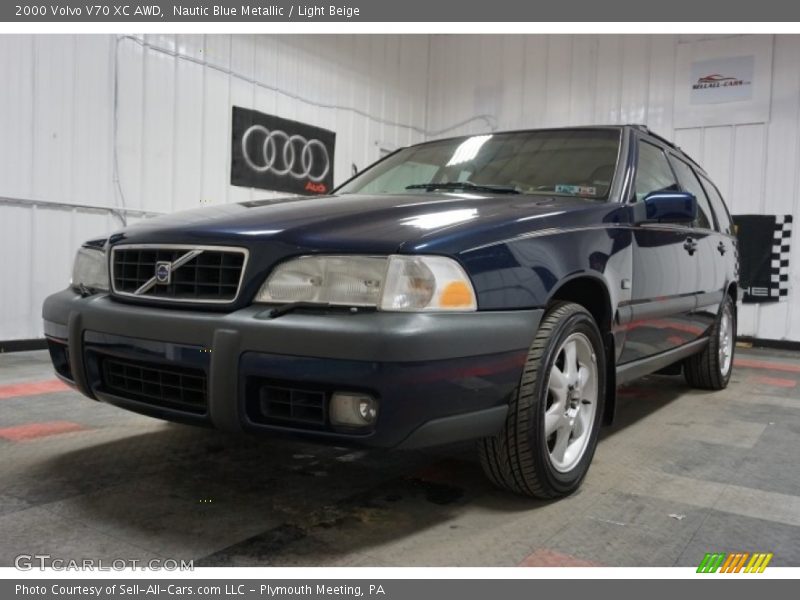 Nautic Blue Metallic / Light Beige 2000 Volvo V70 XC AWD