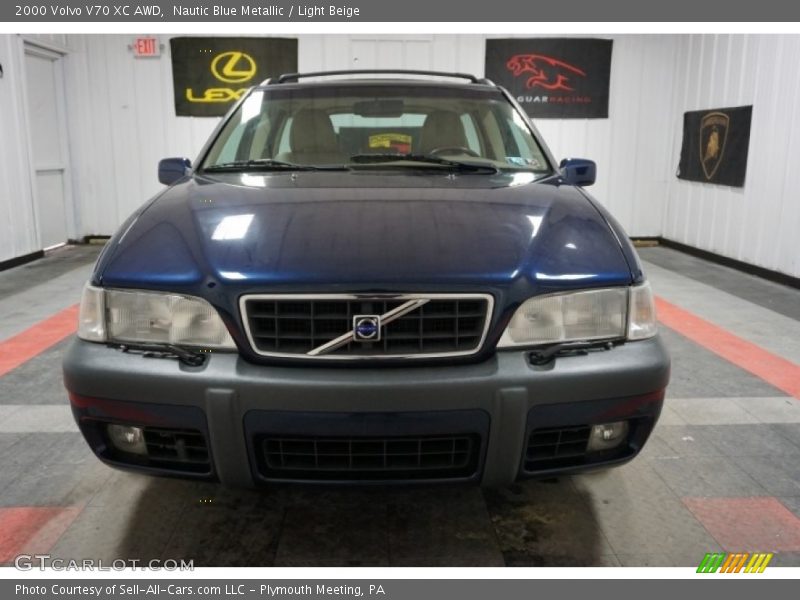 Nautic Blue Metallic / Light Beige 2000 Volvo V70 XC AWD