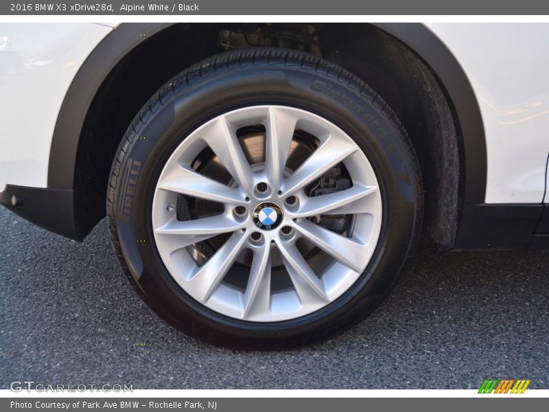  2016 X3 xDrive28d Wheel