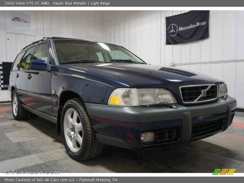 Nautic Blue Metallic / Light Beige 2000 Volvo V70 XC AWD