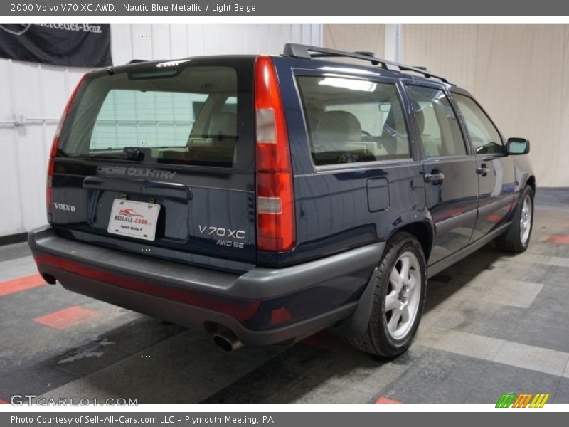 Nautic Blue Metallic / Light Beige 2000 Volvo V70 XC AWD
