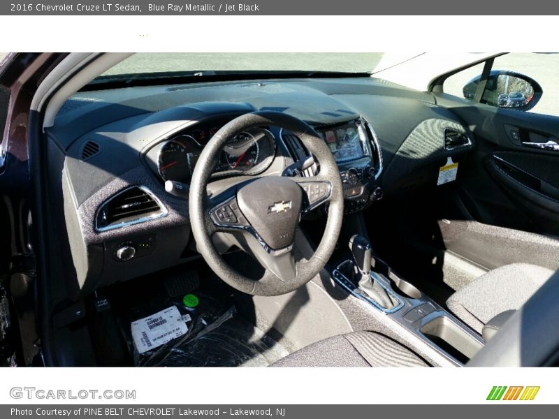 Blue Ray Metallic / Jet Black 2016 Chevrolet Cruze LT Sedan