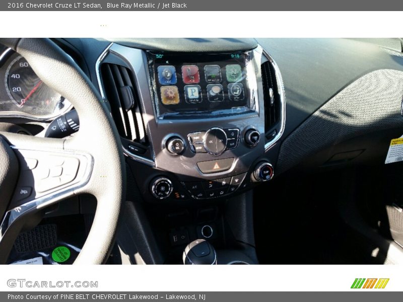 Blue Ray Metallic / Jet Black 2016 Chevrolet Cruze LT Sedan